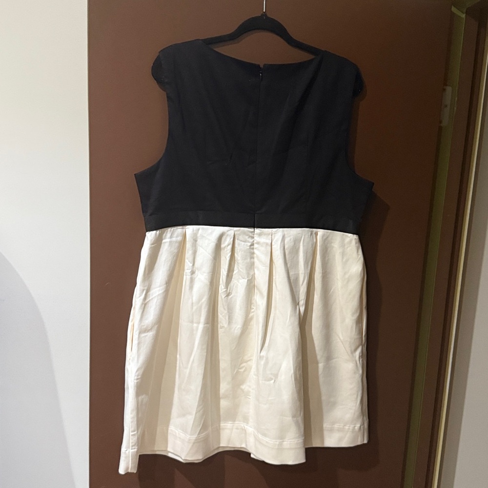 NWT Anthropologie Sleeveless Boat Neck Babydoll Mini Dress - Picture 9 of 11